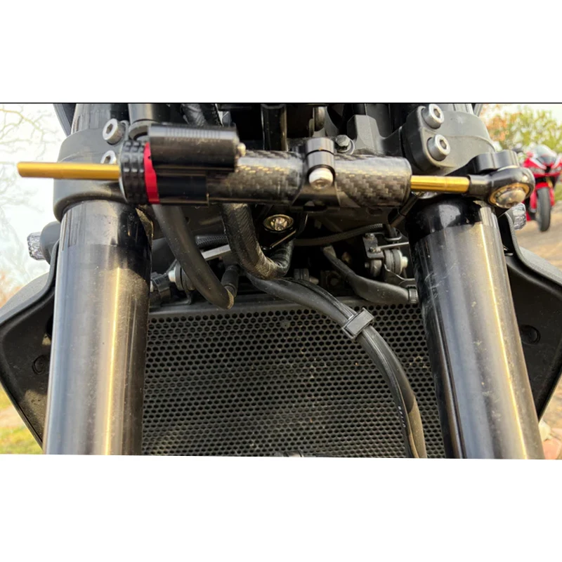 التوجيه المثبط قوس لياماها MT09 MT09 SP mt09 mt 09 2021 2022 2023 توجيه دراجة نارية استقرار دعم المثبط قوس #2