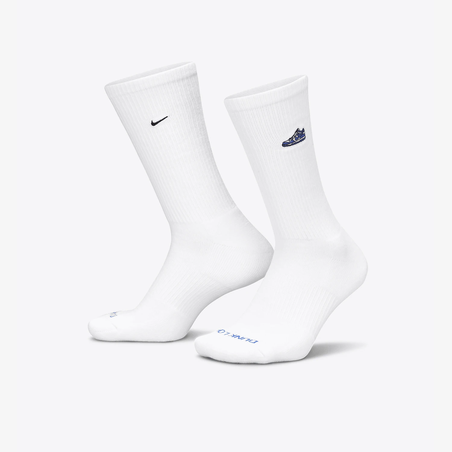 

Nike genuine new unisex minimalist mid length sports socks set FQ0326-100