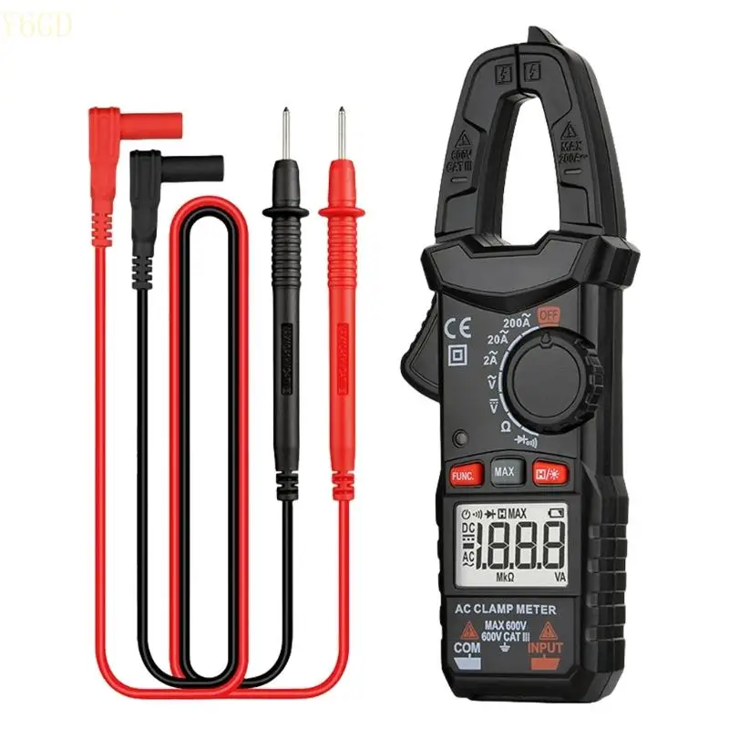 

Y6GD Digital Clamp Meter Multimeter for Precise Electrical Testing Needs Portable and Easy to Carry Electricians And Students
