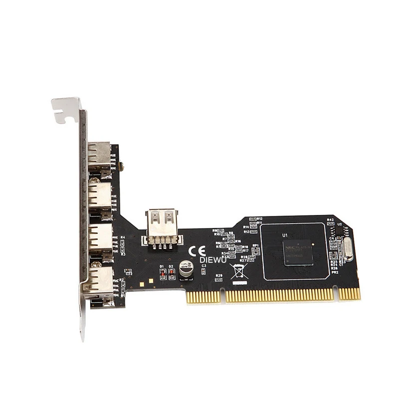 拡張アダプタ スプリッタ アダプタ PCI - USB 拡張カード コントローラ スプリッタ コンバータ PCI ライザー カード アダプタ ドック ステーション