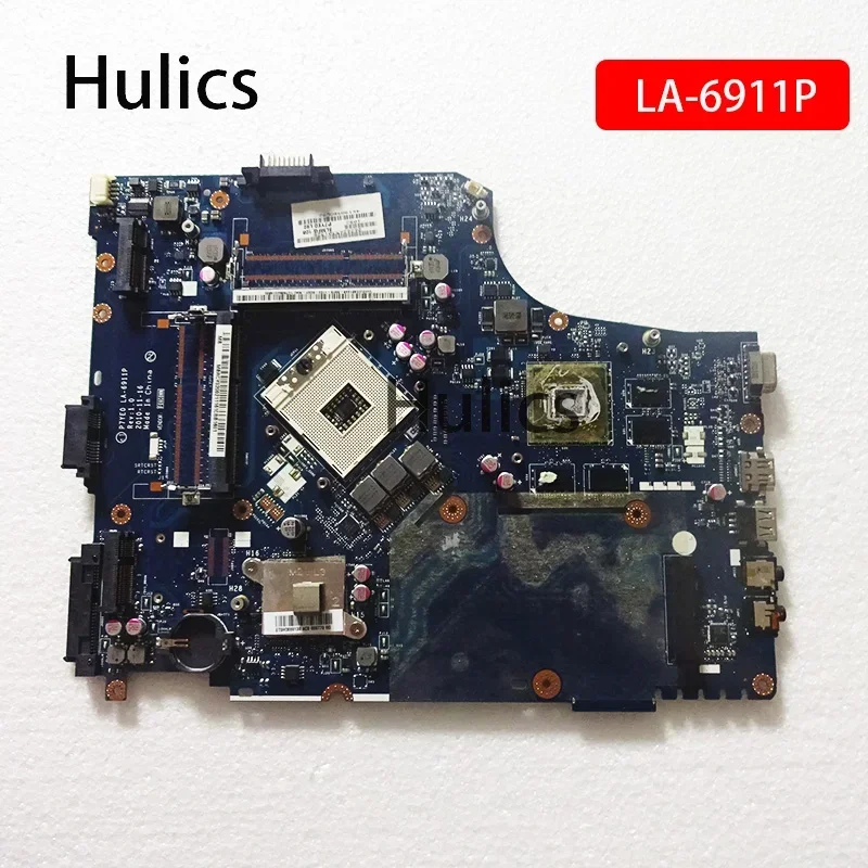 

Hulics использовали P7YE0 LA-6911P для Acer Aspire 7750G 7750 6911P, основную плату, материнскую плату для ноутбука