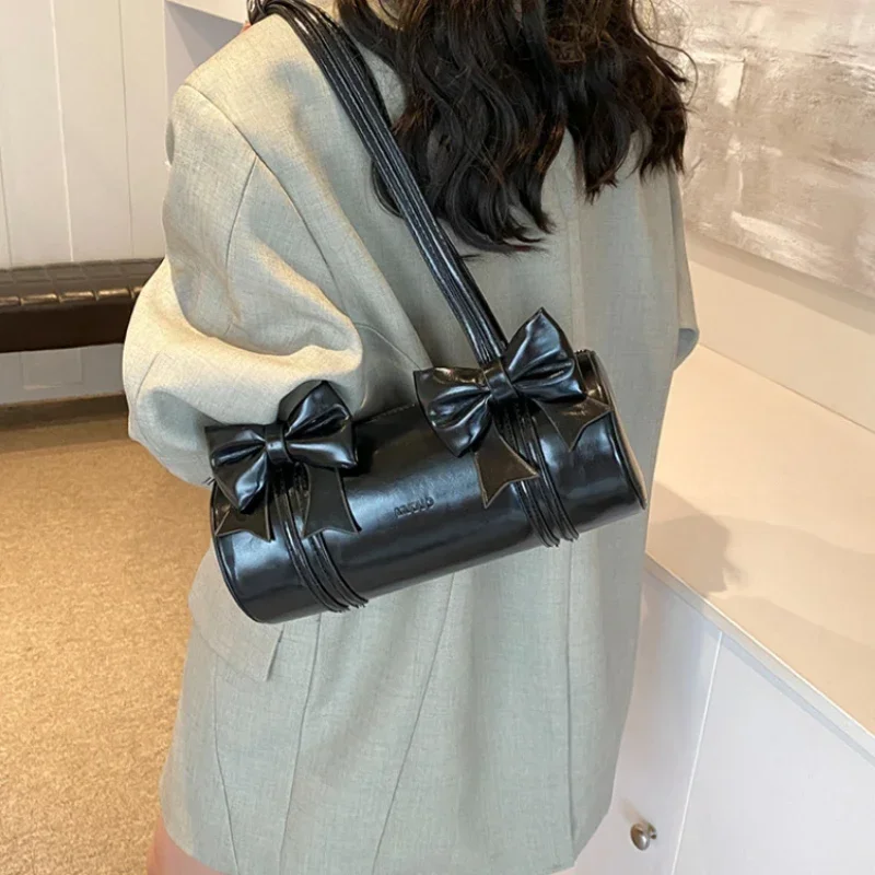 Small Tote Bags for Women Fashion Bow Handbag for Women Versatile Crossbody Carrying Bag Purse and Handbags Bolsos De Mujer Sac image 3