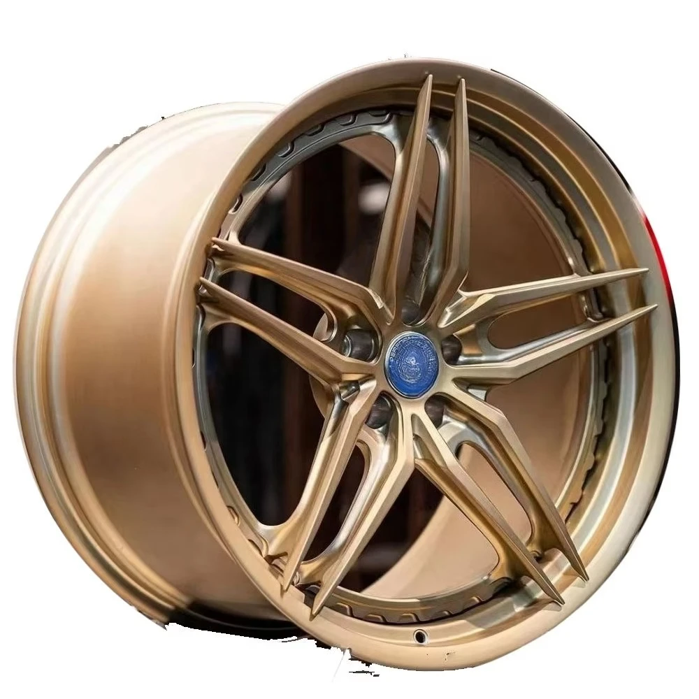 Factory Hotsale for Two Piece Forged Aluminum Chrome Concave Design Car Wheels 17-24 Inch Customizable Size