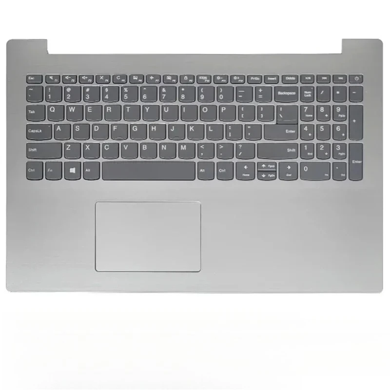 حافظة لوحة مفاتيح أمريكية جديدة لينوفو IdeaPad 330-15IKB ISK IGM 320-15IKB ISK ABR 520-15IBK غطاء علوي لمسند اليد للكمبيوتر المحمول