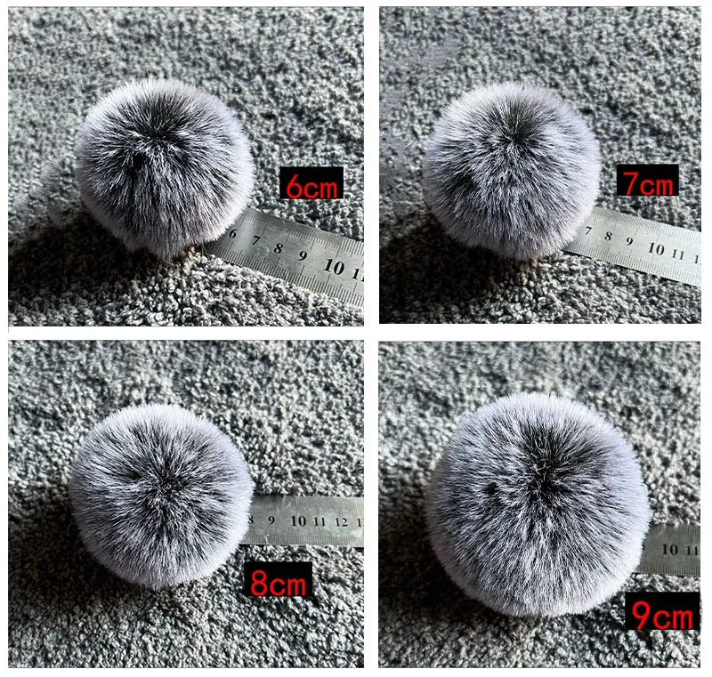 Faux Rabbit Fur Pom Pom Balls for DIY Jewelry, Clothes, Hats and Shoes Accessories  Girl  Fur Pompom for Hats