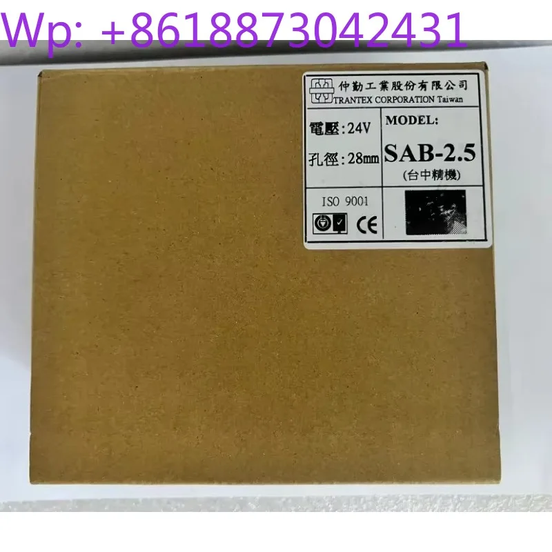 Новый электромагнитный тормоз TRANTEX SAB-2.5, Taichung Seiki, Taiwan Zhongqin, SAB-1.6-02