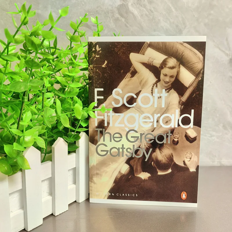 Der englische Roman „The Great Gatsby“ Der Great Gatsby Movie Tie In-Film Englisches Buch Libros Livros Financial Books