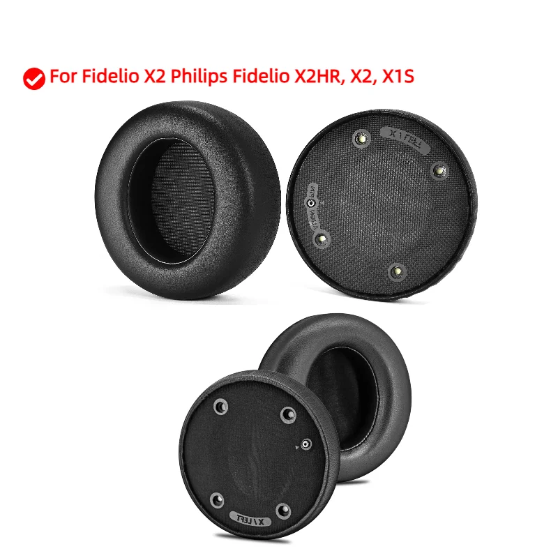 

Replacement Ear Pads Cushions for Fidelio X2 Philips Fidelio X2HR, X2, X1S Headphone Softer Protein Leather Earpads