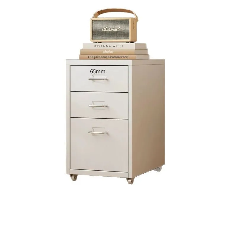 Metal Steel Drawer Type Iron Sheet File Office Storage Cabinet Storage Under Table Cabinet With Lock Bucket Cabinet Household