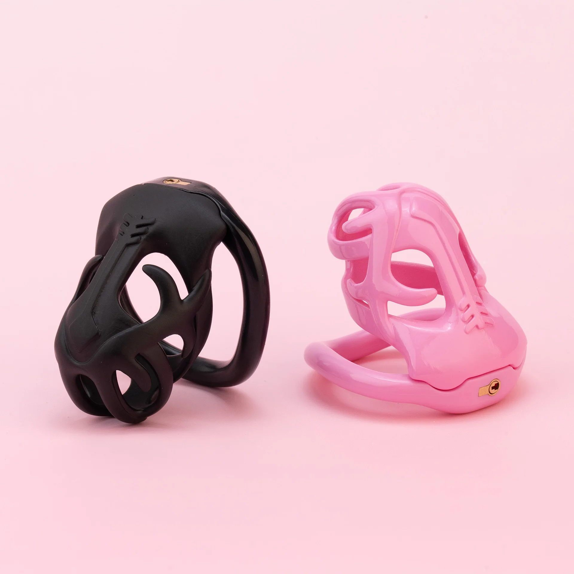 Call of the Wild Male Outdoor Chastity Cage  Buck Lock, Genital Restraint, Abstinence SM Bondage, Adult Sex Toy & Adult Game