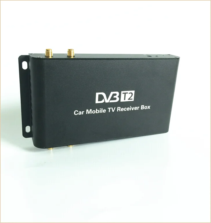 dvb-t2 car tuner high speed mobile car digital tv receiver h.264 mpeg2/mpeg4 car dvbt2 digital tv tuner