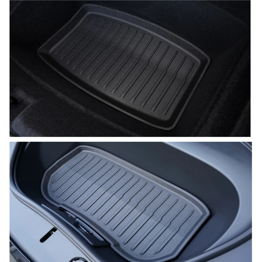 For Tesla Model 3 Highland 2024 TPE Floor Mats,RHD LHD Floor Mats All Weather Waterproof Non-Slip Cargo Liner Accessories