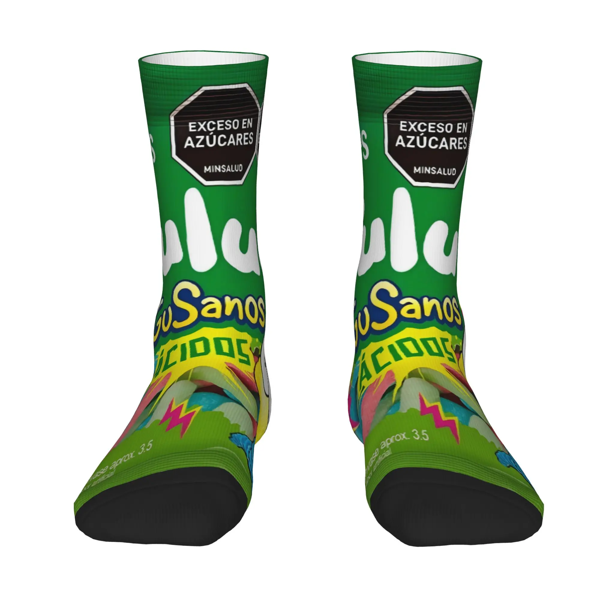 Funny Sock  Trululu 9 Harajuku Seamless Pattern Printed Men Crew Socks Casual Men's Socks