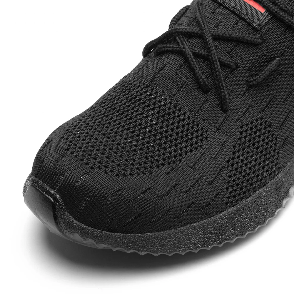 Mens Safety Shoes Breathable Steel Toe Cap Boots Anti-smashing Anti-smash Safety Work Shoes Lightweight Men Women Work Sneaker