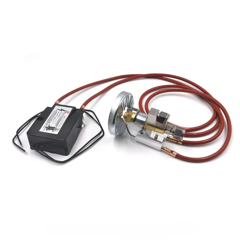 Suitable for Waste Oil Burner Nozzle Combustion Gas Stove Ignitor, 220V High Pressure Voltage Pulse Igniter for Fuel Burner