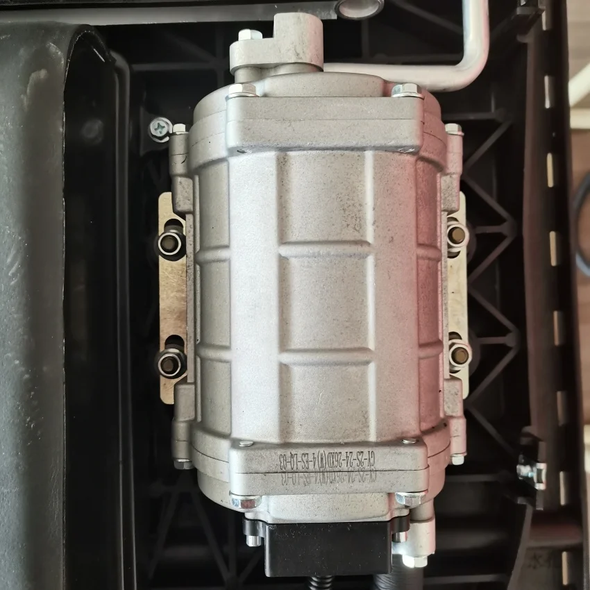 مراوح مزدوجة فان تكييف السقف 12 فولت على السطح شاحنة المقصورة التيار المتناوب الكهربائية 24 فولت مكيف هواء وقوف السيارات #5