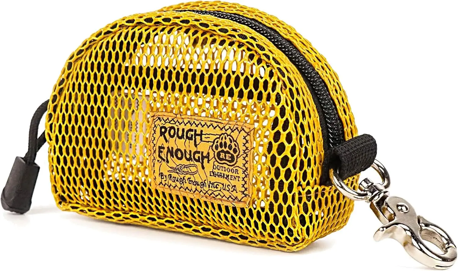 

Rough Enough Small Coin Purse Pouch Card Holder Wallet with Zipper Clip for Women