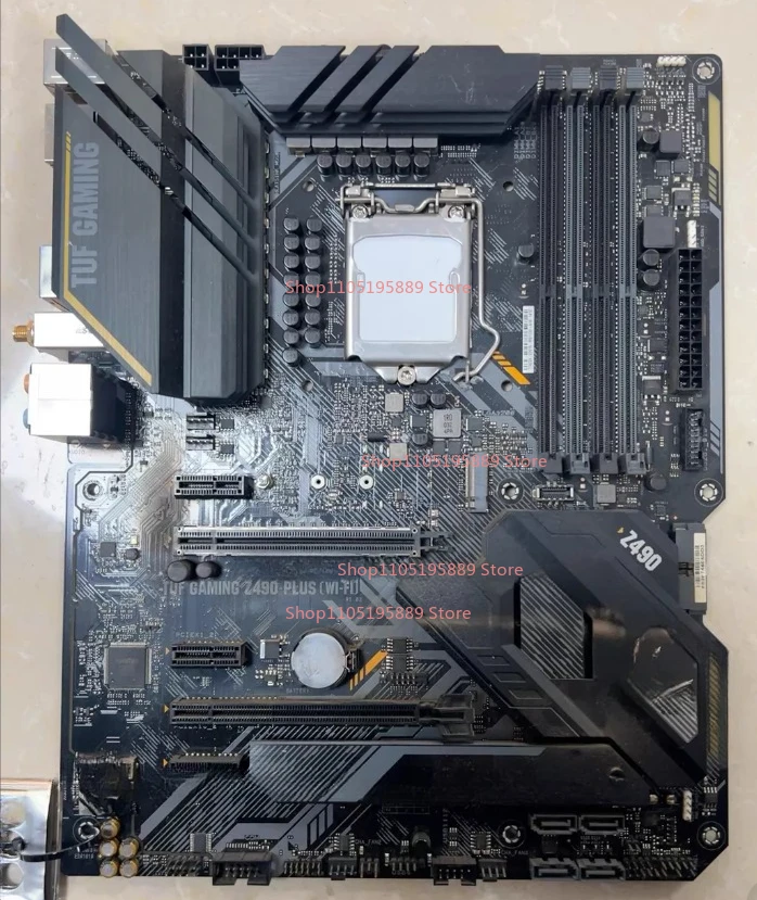 

Материнская плата ASUS TUF GAMING Z490-PLUS (WI-FI) Intel Z490 (LGA 1200) ATX для киберспорта