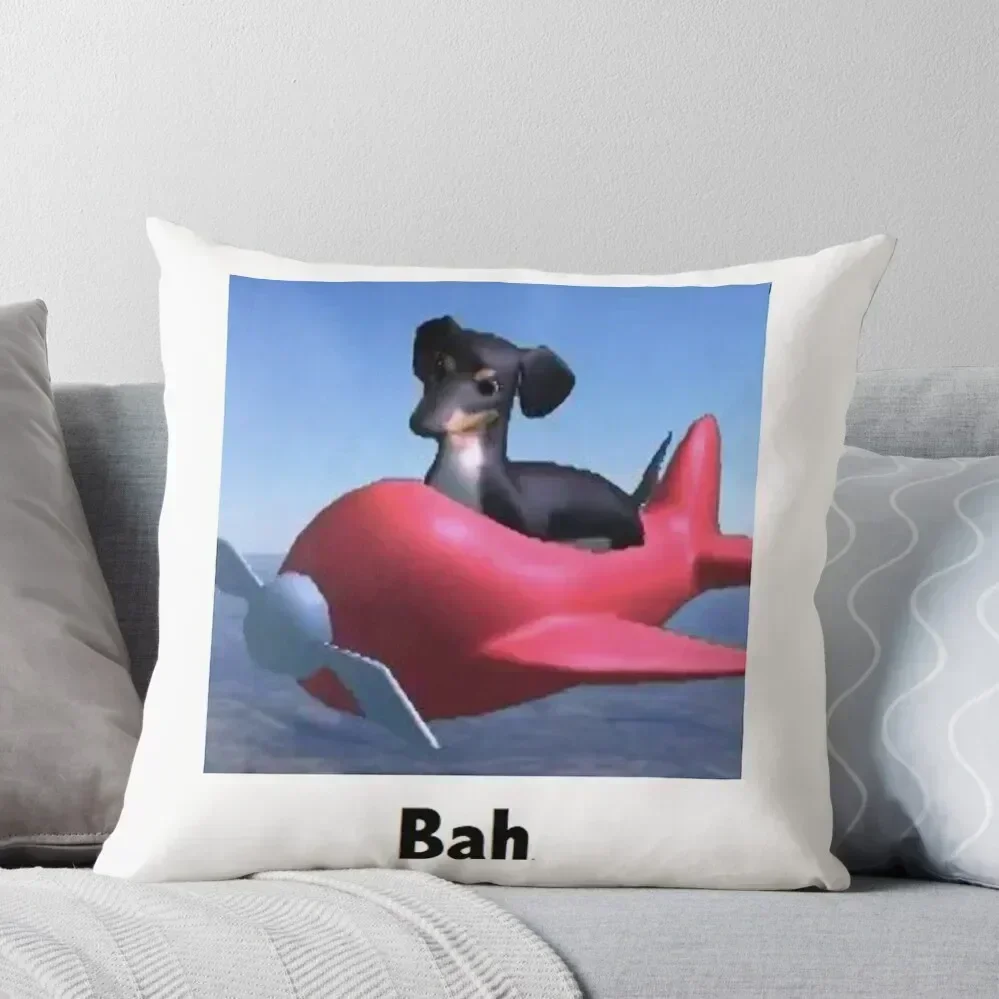 

Dog of Wisdom - Bah Throw Pillow Custom Cushion luxury decor Sofa Cushion Cover pillow
