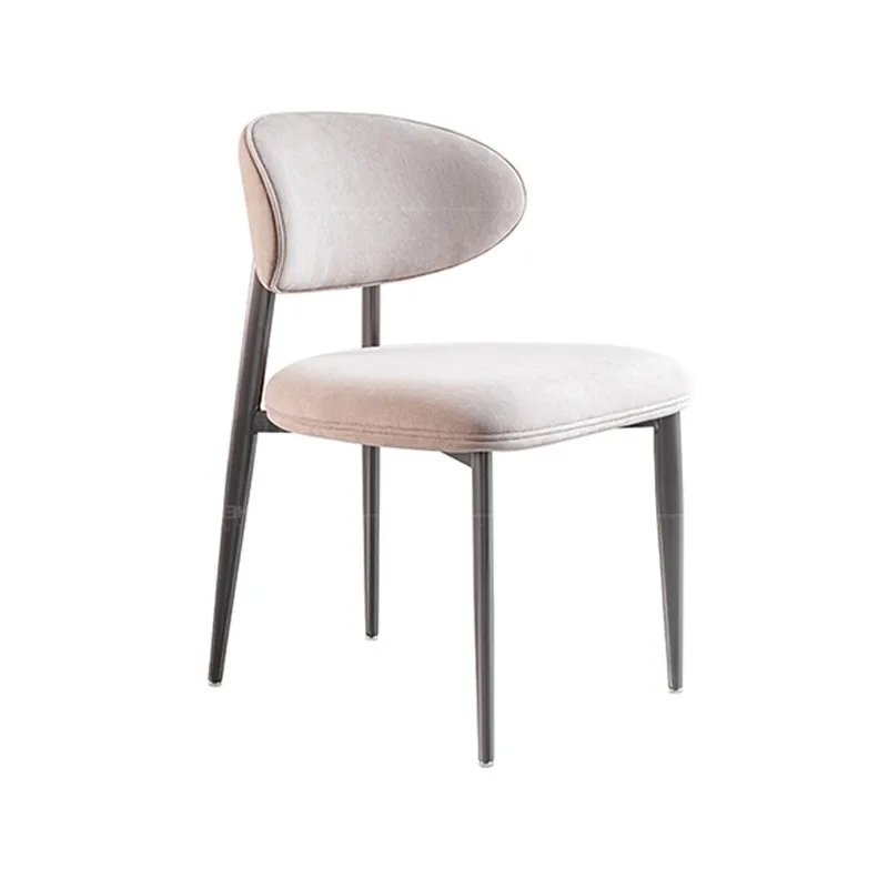 

Italian home modern minimalist light luxury back chair