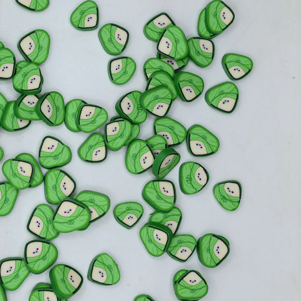 

500g/lot Polymer Hot Clay Slices Sprinkles Lovely Pig Sushi Dog Astronaut Confetti for Crafts Making, DIY