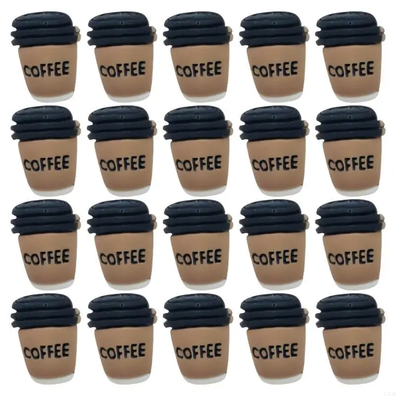 Stylish Coffee Cup Corkboard Pin for Office Supplies and Home Use Craft from Sturdy Cork Resin Materials Daily Use L43B