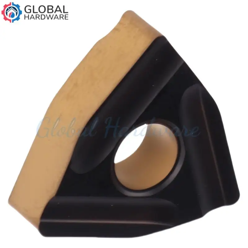 Inserts de tournage en acier WNMG080408R-LS SP3200, Type positif, adaptés à l'usinage de pièces en acier doux