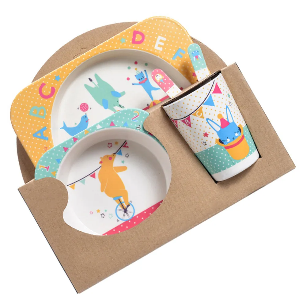 piatto-con-scomparti-ciotola-per-alimenti-per-bambini-stoviglie-con-cartoni-animati-vassoio-per-l'alimentazione-domestica-per-bambini-set-da-pranzo-per-bambini-durevole-portatile-per-bambini