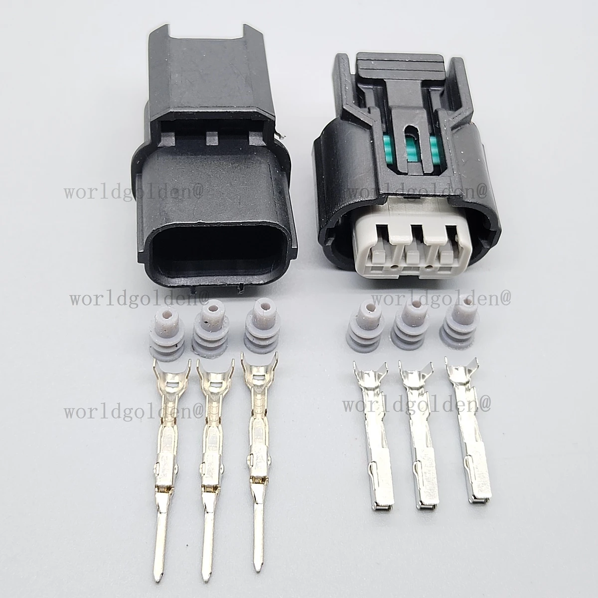 6188-4739 6189-0887 Pre-assembled 3Pin Connector for cars motorcycles wire splicing and circuit maintenance