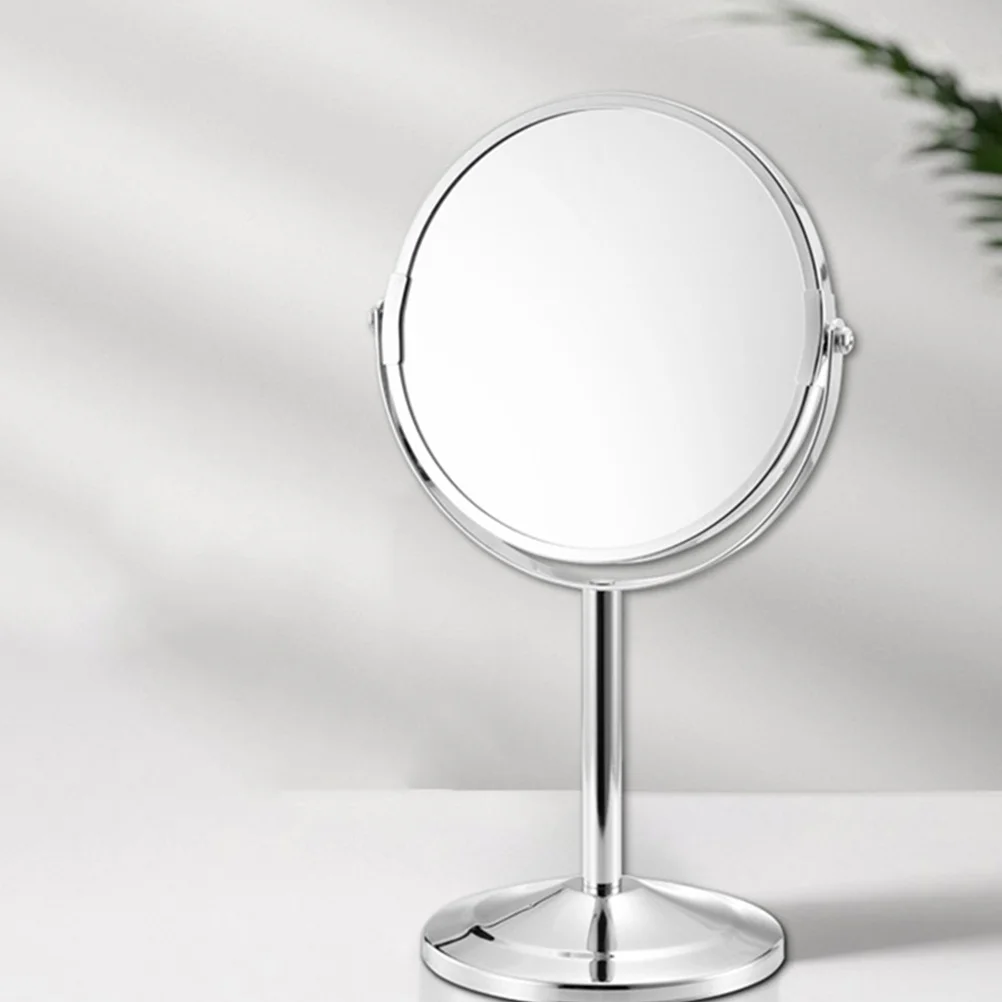 

1Pcs Double Sided Makeup Mirror 10x Magnification 360 Swivel Rotation Tabletop Vanity Mirror for Makeup Skincare Shaving