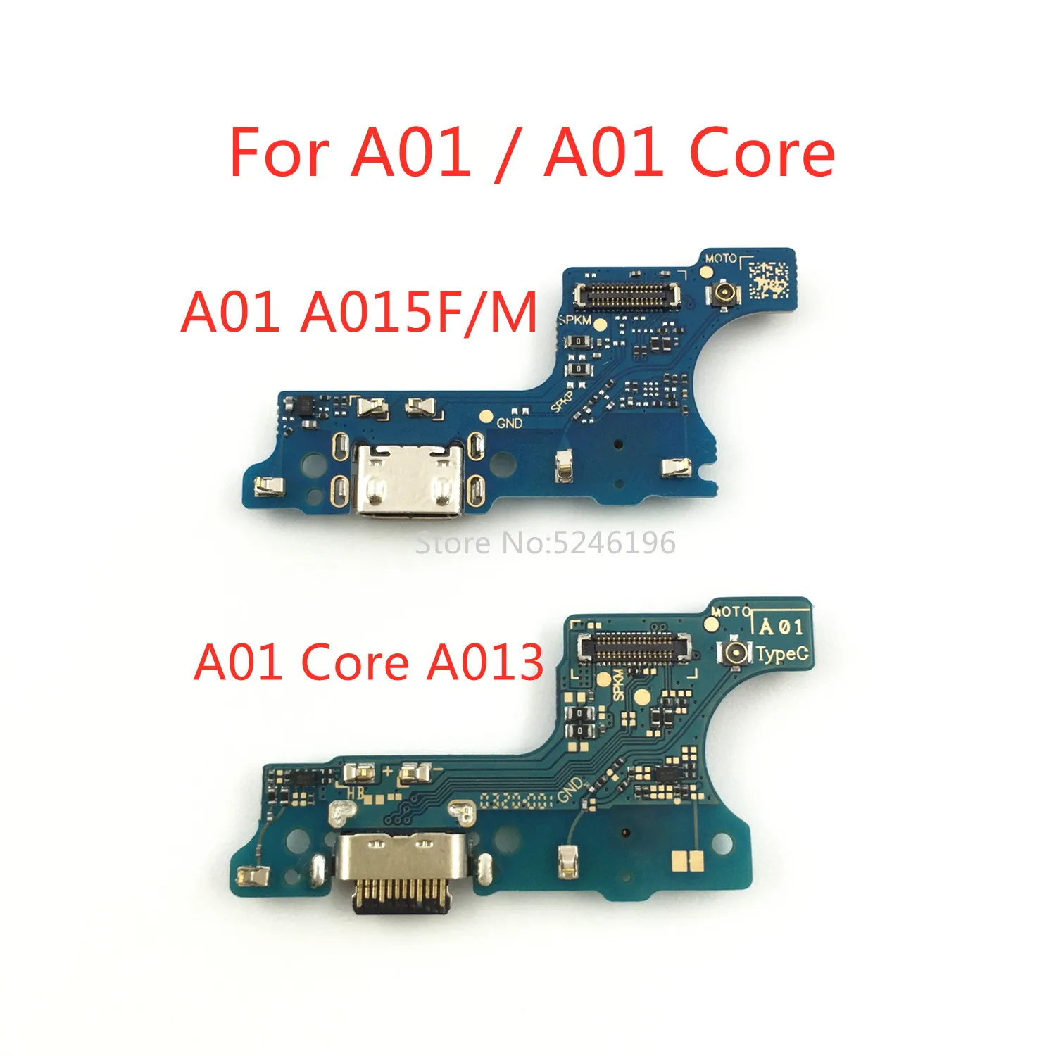 

1pcs USB Charging Port Charger Base Connector For Samsung Galaxy A01 A015F A015M A01 Core A013 A013F Replace Part