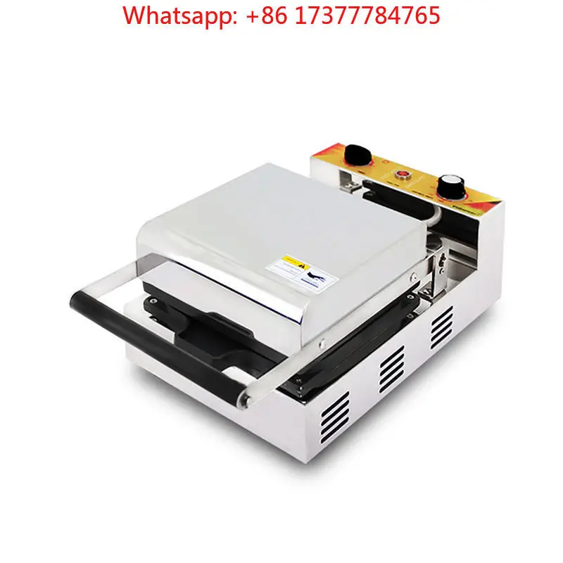 Electric C Waffle Maker 110V/220V 4-Piece Waffle Machine Set