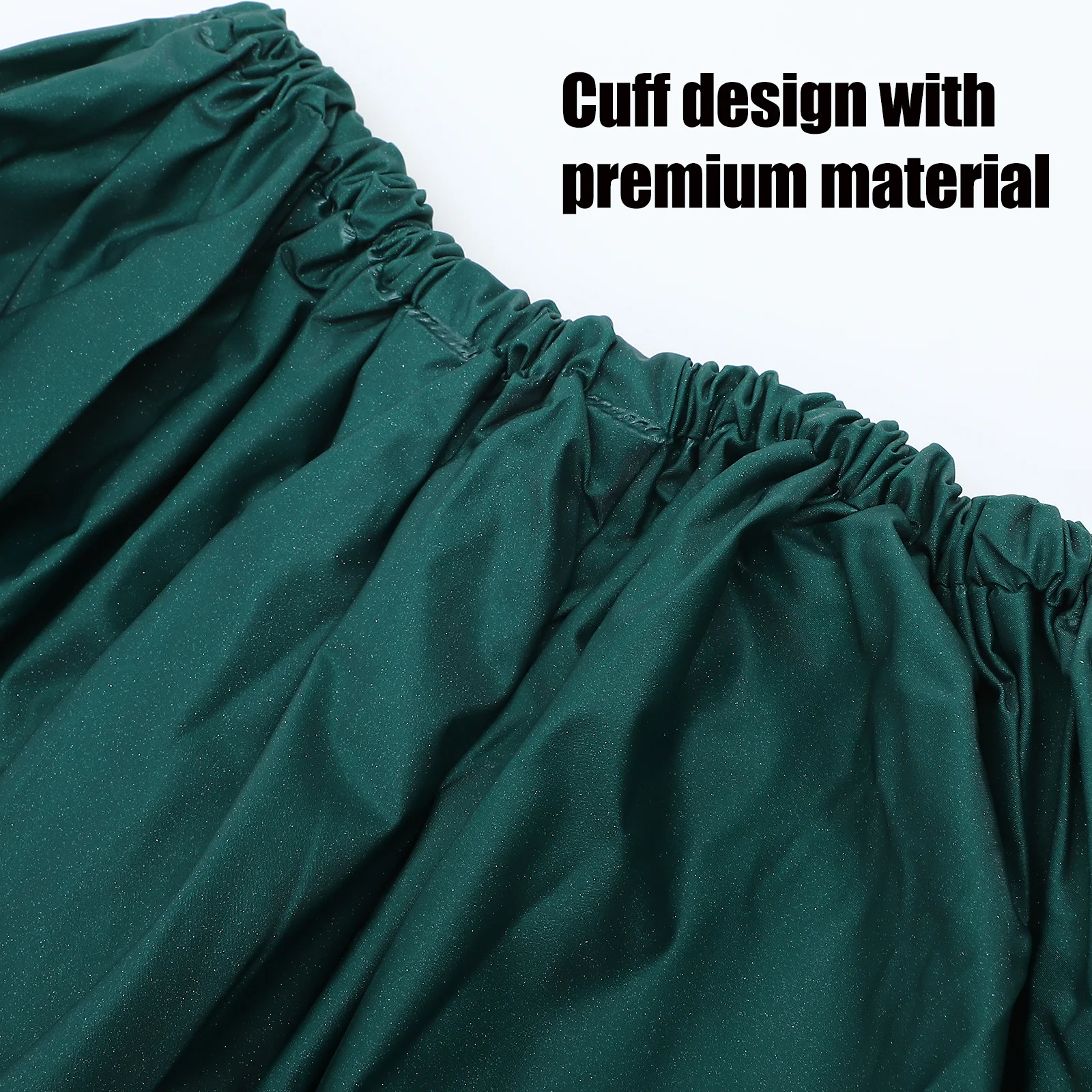 

Durable PVC Rain Suits Raincoats Waterproof Outdoor Gear for Hiking Camping Hunting Fishing Easy to Pack and Clean