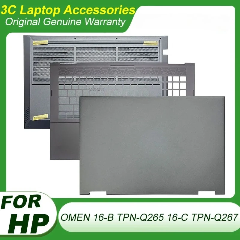 

For HP OMEN 16-B TPN-Q265 16-C TPN-Q267 Laptop LCD Back Cover Screen Back Shell Top Cover Frame Upper Palmrest Bottom Base Case