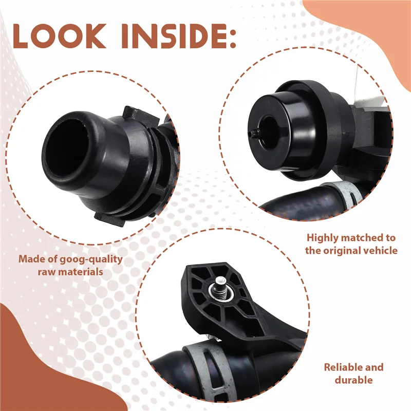 

NEW-A2742002451 Car Engine Water Pump Coolant Hose For Mercedes-Benz M274 W204 W205 W212 W221 X253 C253 C218 C300 GLC300