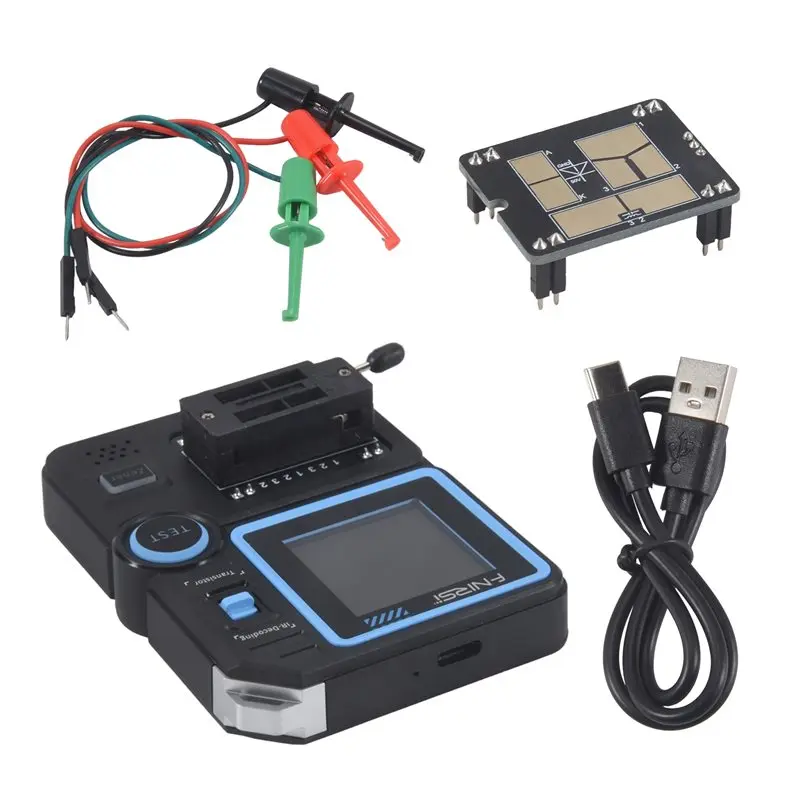 

Многофункциональный тестер транзисторов ABRE-LCR-P1: мультиметр для измерения ESR, NPN, PNP, MOSFET, SMD, емкости и сопротивления