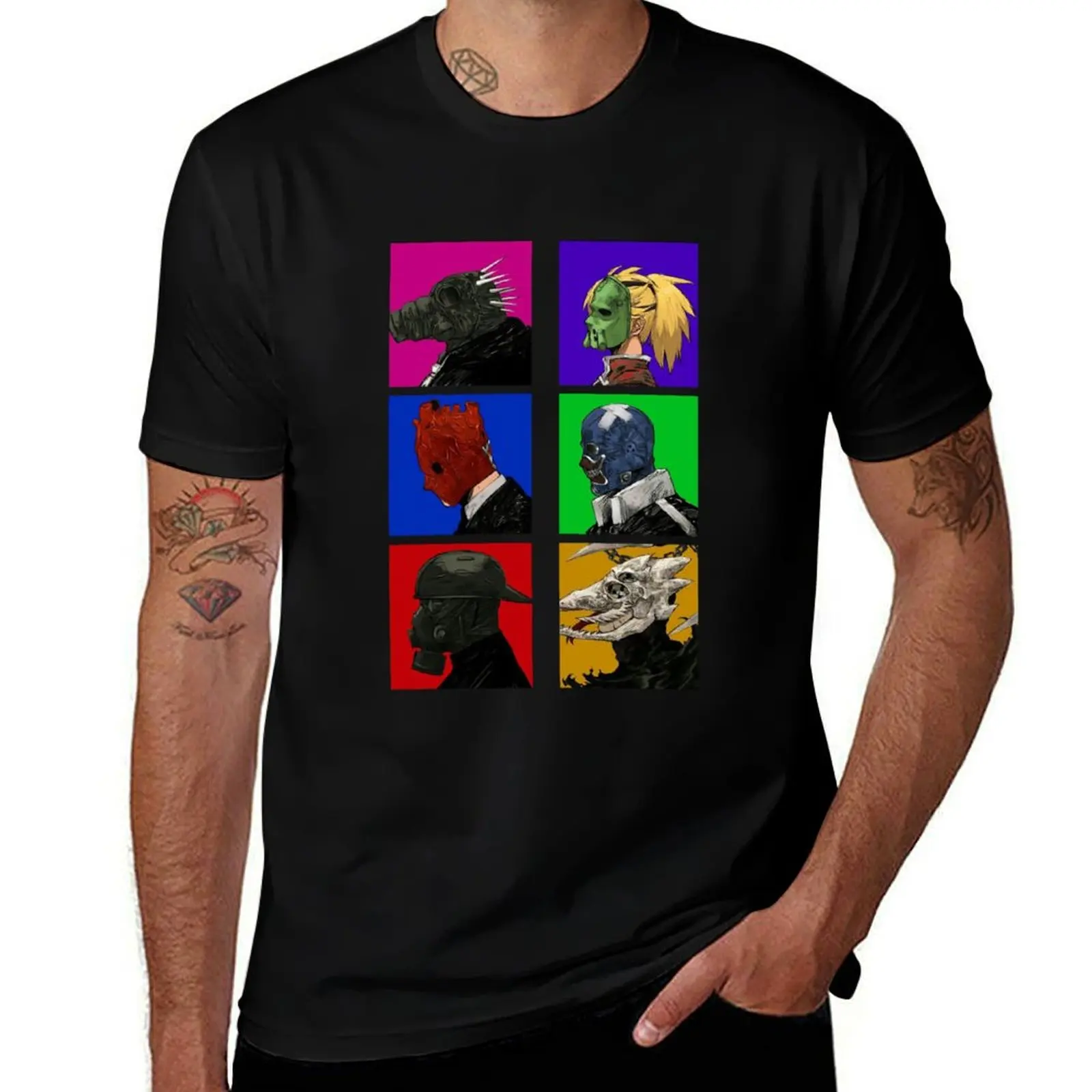 

Dorohedoro T-Shirt anime tshirt man t shirt cotton