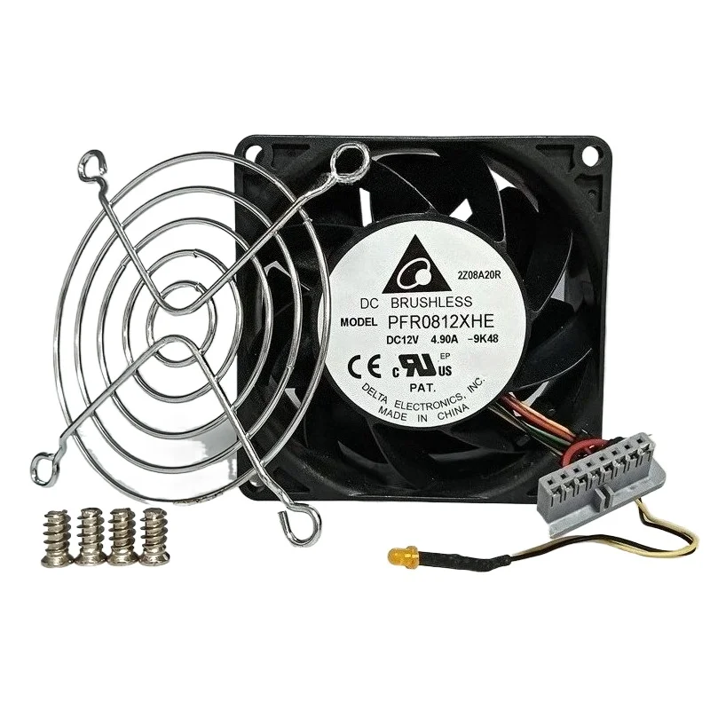 8038 violent 12V 4.9A modified motorcycle electric vehicle controller cooling 8CM high speed fan