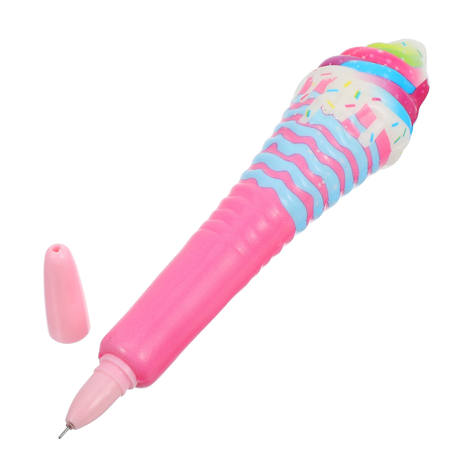 

Ice Cream Design Gel Smooth Ink Lightweight Cute Stationery For School Office Kids Writing Doodling Ice Cream Pens Adorable Fun