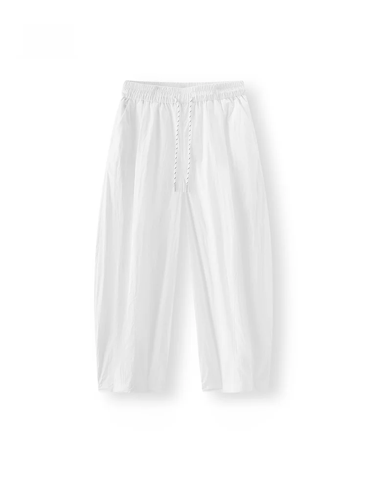 

Женские повседневные широкие брюки Semir: летние, влагоотводящие, быстросохнущие, прохладные, свободного кроя, новинка 2026 года, универсальные, комфортные, длиной 7/8.