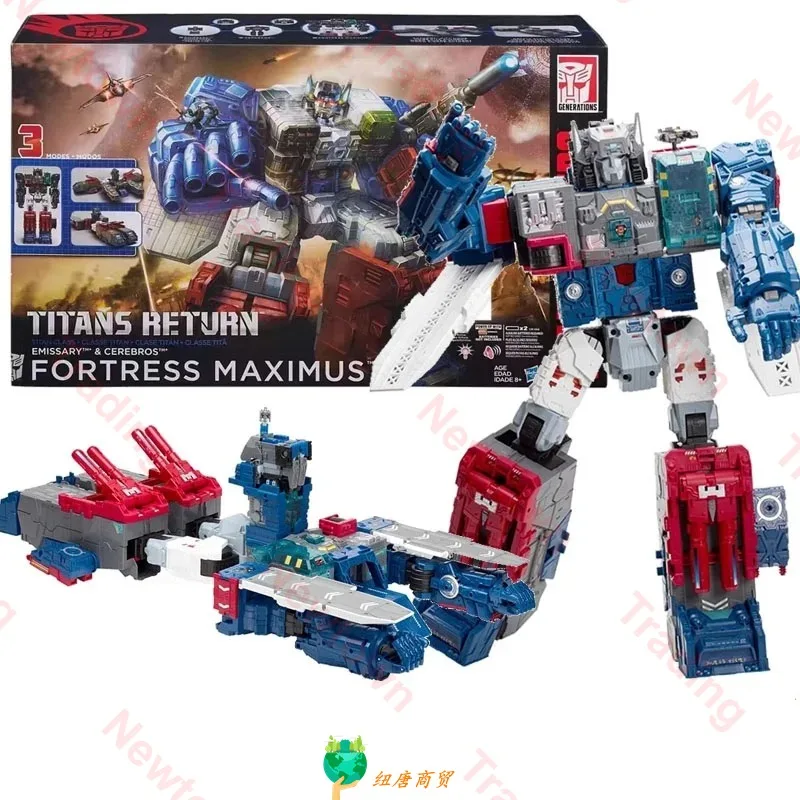 В наличии трансформирующие игрушки Titans Return IDW Fortress Maximus 60 см 24 дюйма, фигурки героев, коллекция игрушек в подарок