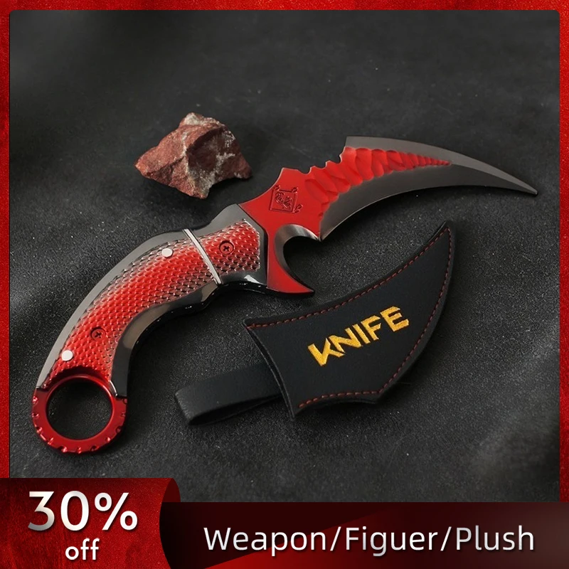 22cm/8.66in Delta Action Claw Knife Model Props Creativity Game Peripherals Display Toy Sports Ornaments Collectible Funny Gifts