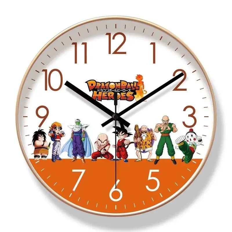ドラゴンボール ウォールクロック Two-dimensional Anime Cartoon Dragon Ball Goku Super Silent Clock
