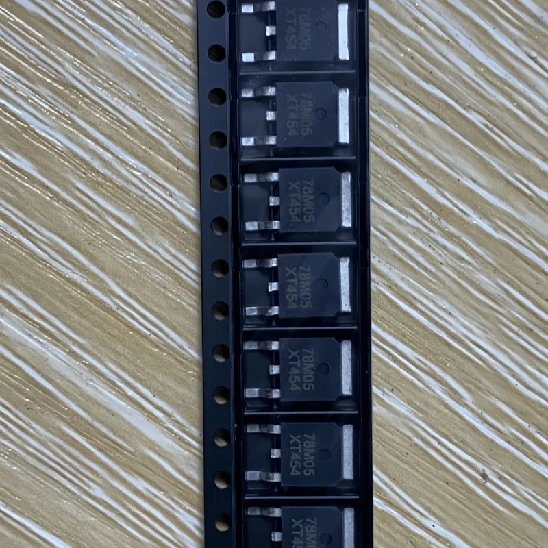 100 قطعة/الوحدة 78M05 TO-252 ، جهد الإخراج الثابت: 5 فولت ، LDO ، 500mA ، منظم جهد إيجابي ثلاثي الأطراف ، منظم خطي