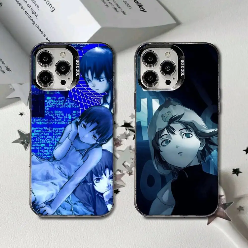 

Serial Experiments L-Lain For iPhone 17,16,15,14,13,12,11,X,8,7,Pro,Max,Plus,SE4,Air,Mini Matte Durable Shell