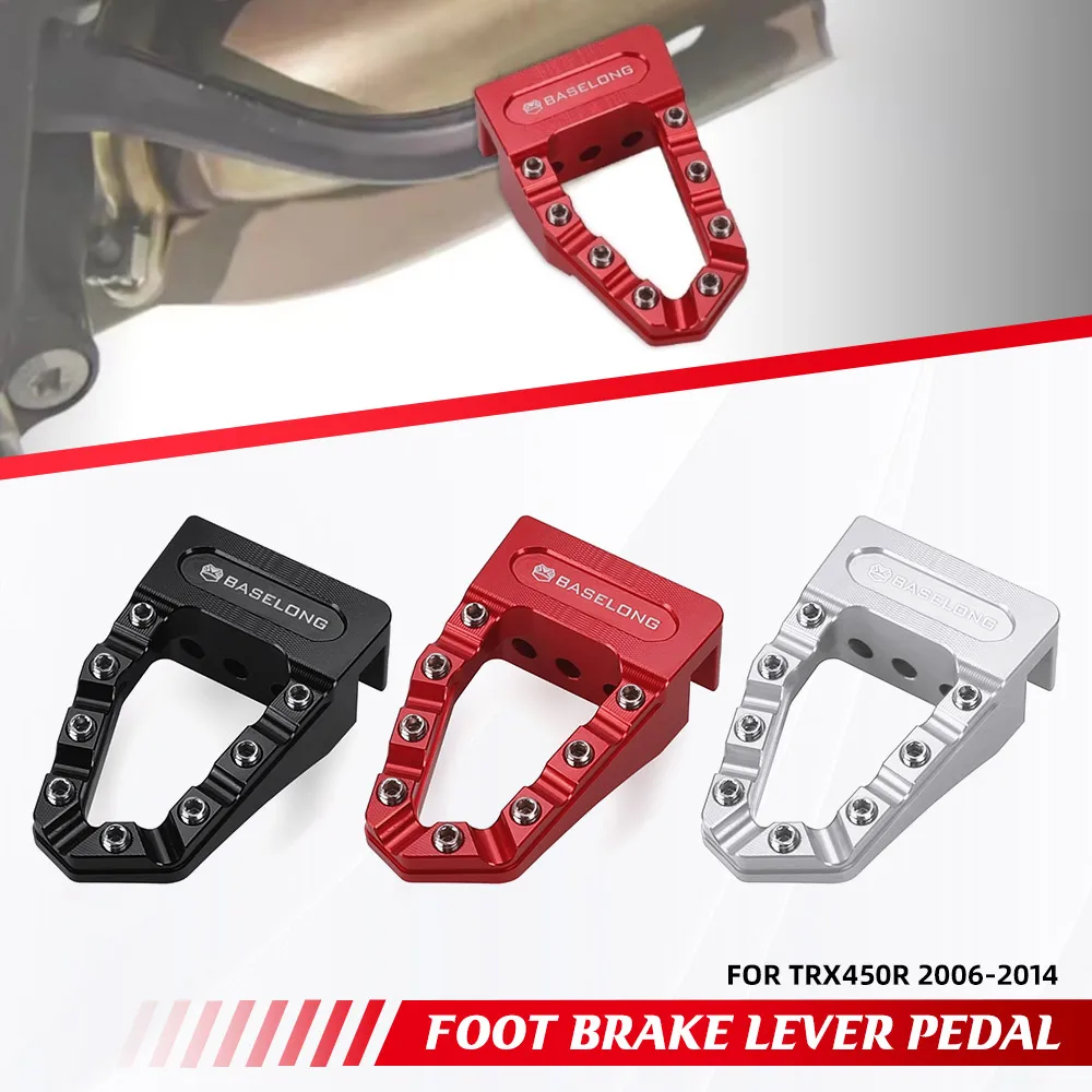 

Rear Brake Pedal Tip Extension For Honda TRX450R 2006-2014 Rear Brake Pedal Tip Brake Pedal Enlarge TRX450ER 2006~2009 TRX 450