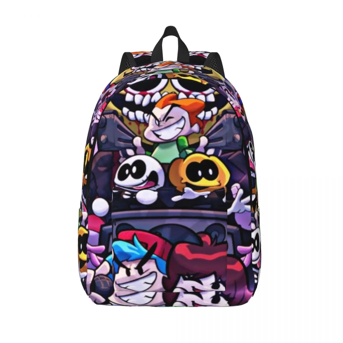 

Friday Night Funkin Characters Fnf for Teens Student School Bookbag Daypack Elementary High College Hiking