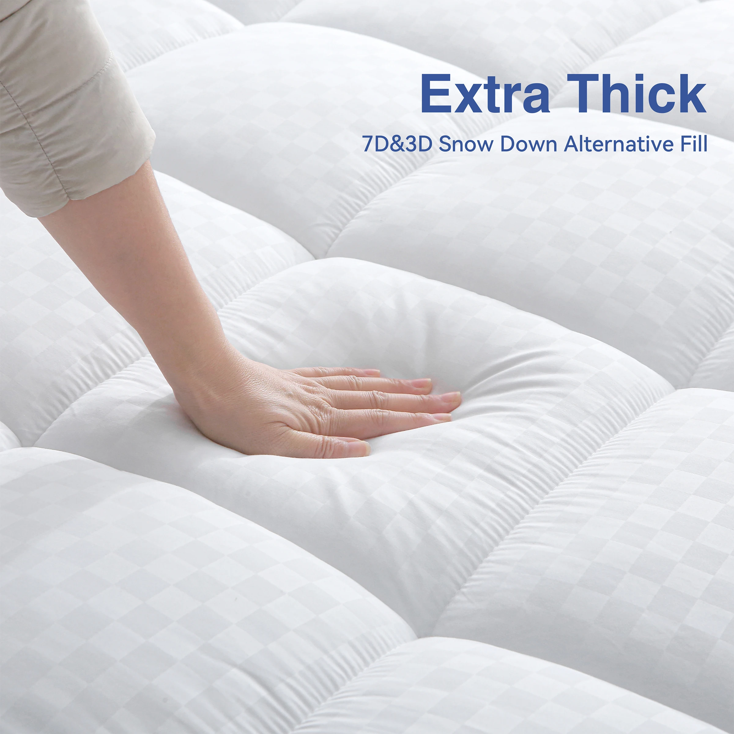 غطاء فراش ماركة Mr.Tree بسماكة - مراجعة Mattress Pad Topper وسعره