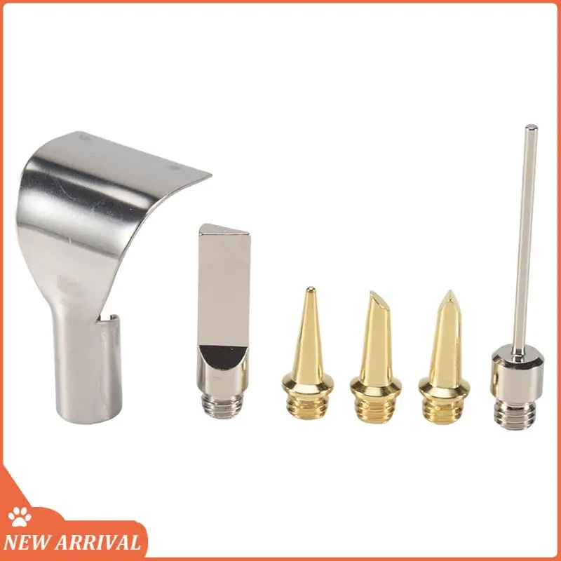 

Emption!6Pcs Replacement Copper Tips Nozzle Kit For Hs-1115K / Mt-100 Aerated Flame Butane Gas Soldering Iron Cordless Welding T