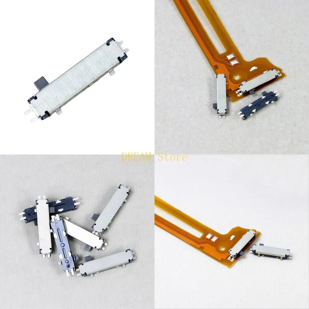 Easy to Fit Metal Volumes Button Specifically for 3DSXL LL Model Game Console best sale